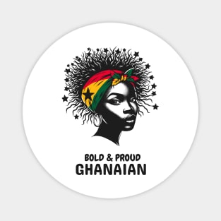 Bold & Proud Ghanaian Magnet